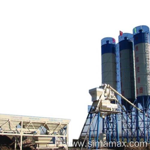 Concrete batching plant ready mix HZS60 Mandatory